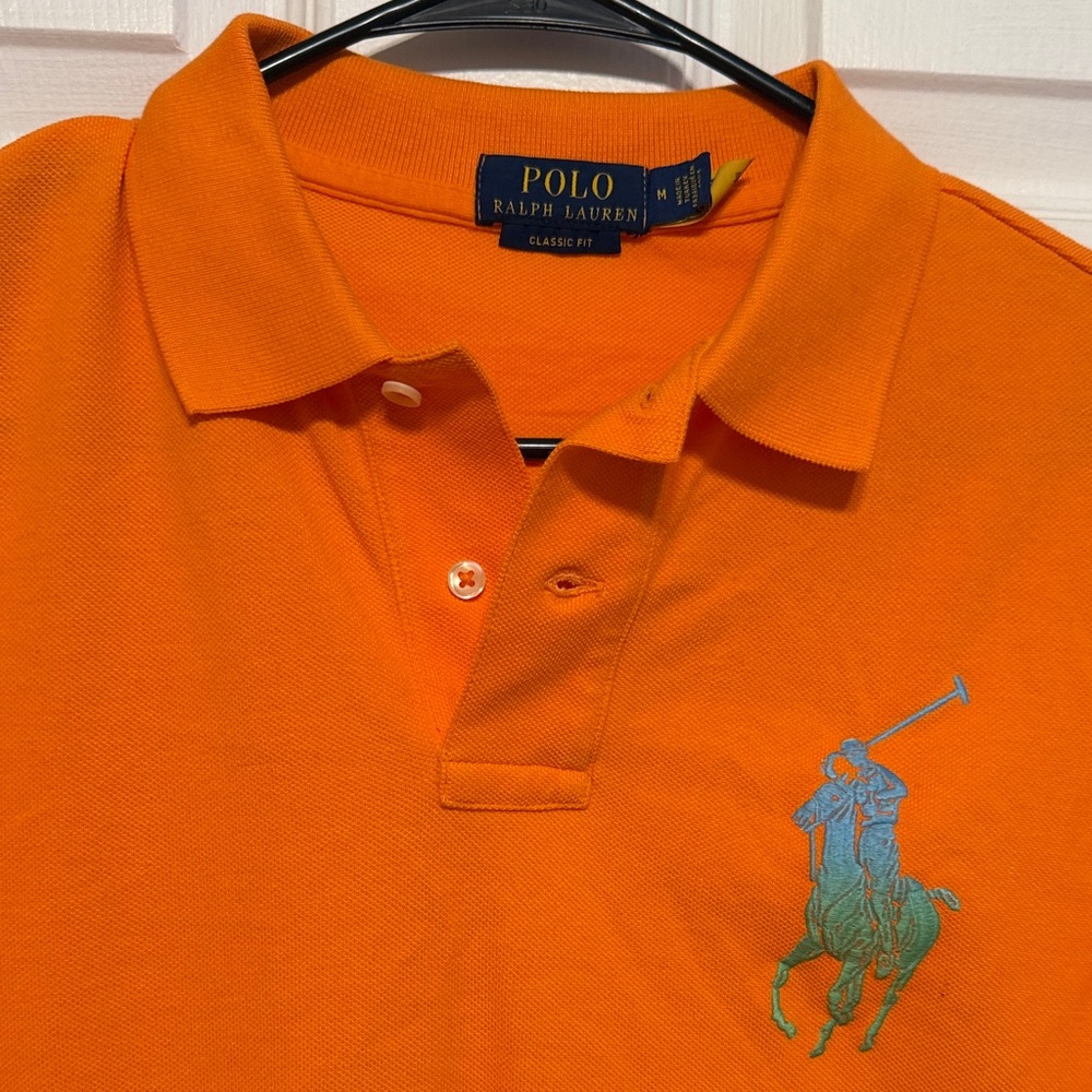 Ralph Lauren Bright Orange Polo Shirt